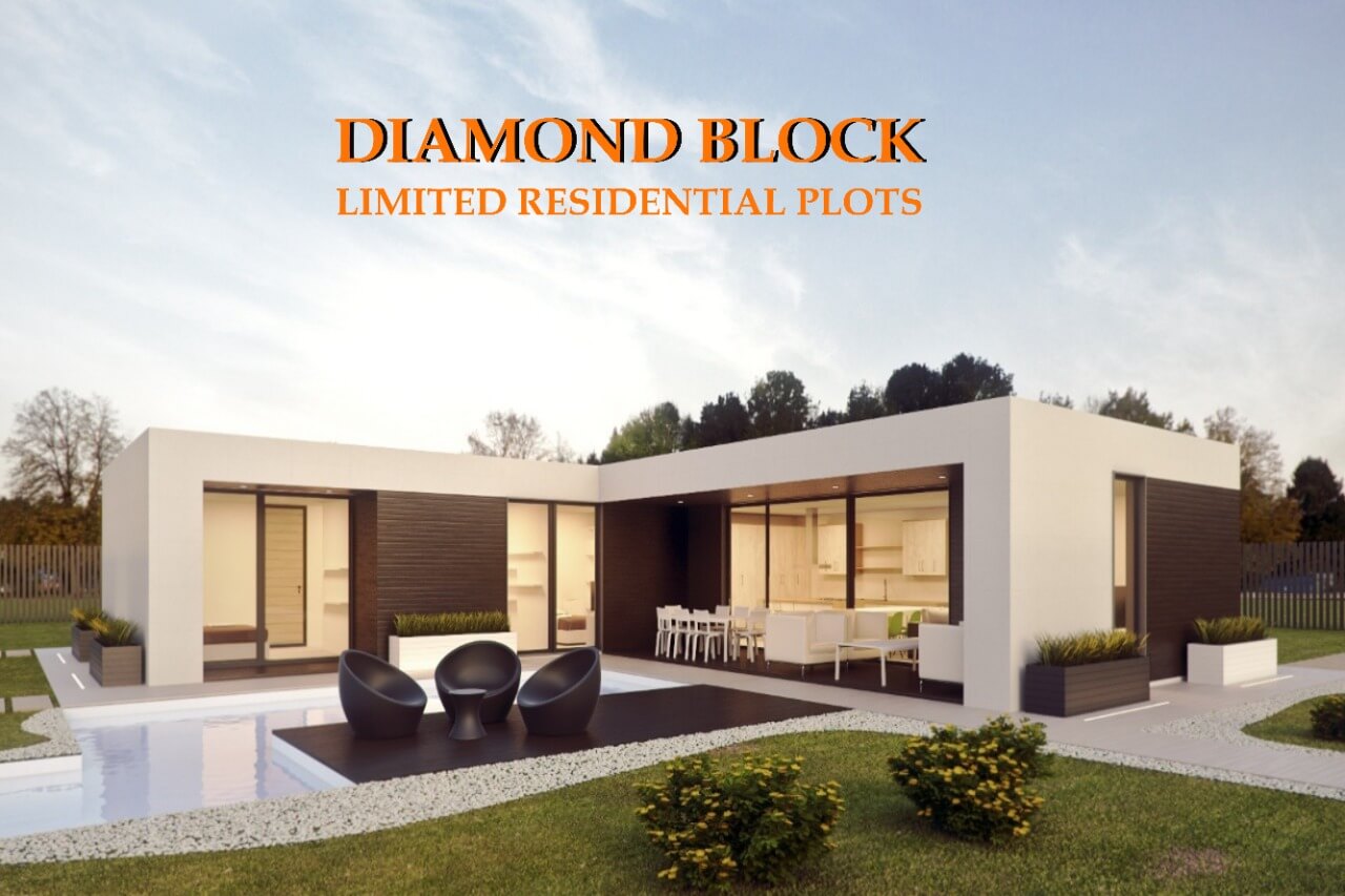 5 Marla plot for sale in diamond block park view Lahore